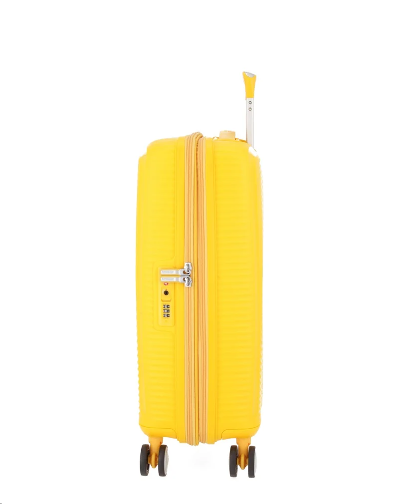 AMERICAN TOURISTER – Handgepäck - erweiterbarer Hartschalenkoffer 55cm SOUNDBOX