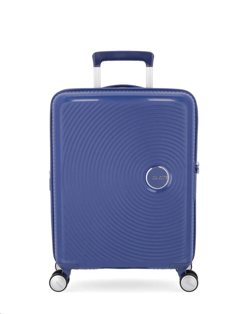 AMERICAN TOURISTER – Handgepäck - erweiterbarer Hartschalenkoffer 55cm SOUNDBOX
