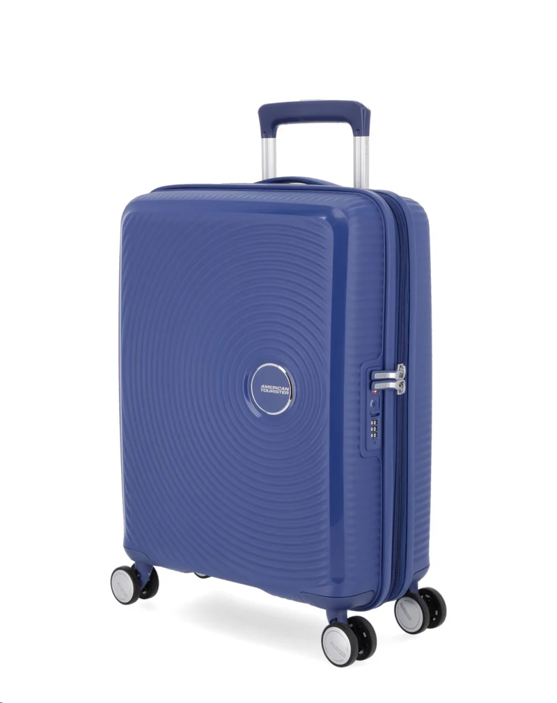 AMERICAN TOURISTER – Handgepäck - erweiterbarer Hartschalenkoffer 55cm SOUNDBOX