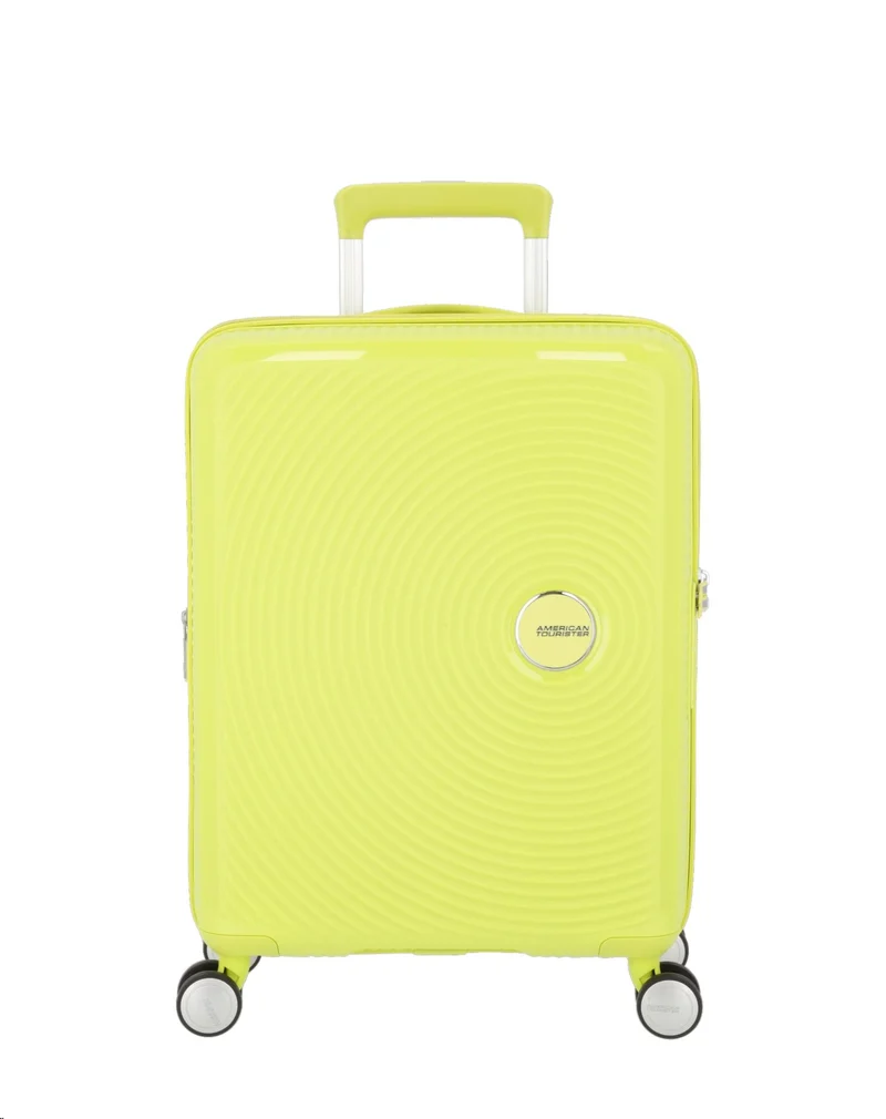 AMERICAN TOURISTER – Handgepäck - erweiterbarer Hartschalenkoffer 55cm SOUNDBOX