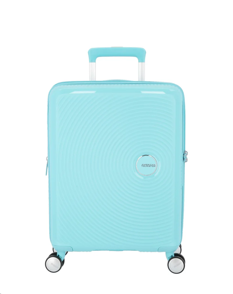 AMERICAN TOURISTER – Handgepäck - erweiterbarer Hartschalenkoffer 55cm SOUNDBOX