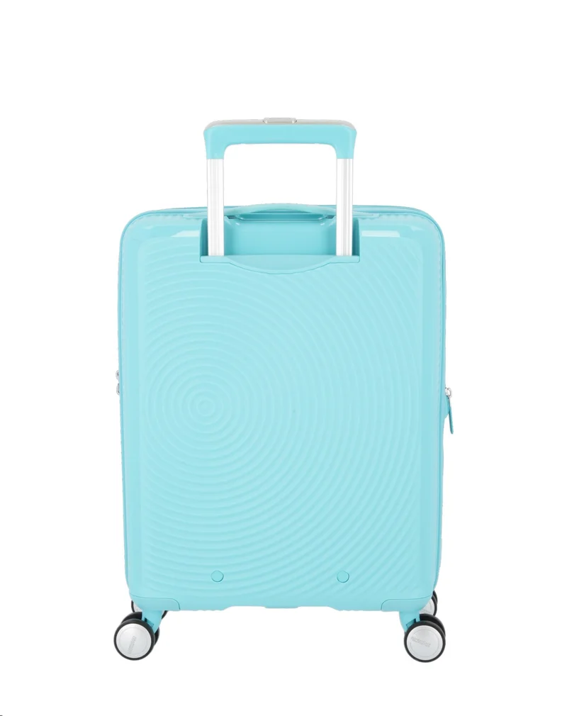 AMERICAN TOURISTER – Handgepäck - erweiterbarer Hartschalenkoffer 55cm SOUNDBOX