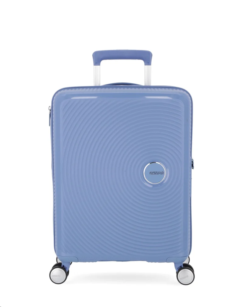 AMERICAN TOURISTER – Handgepäck - erweiterbarer Hartschalenkoffer 55cm SOUNDBOX
