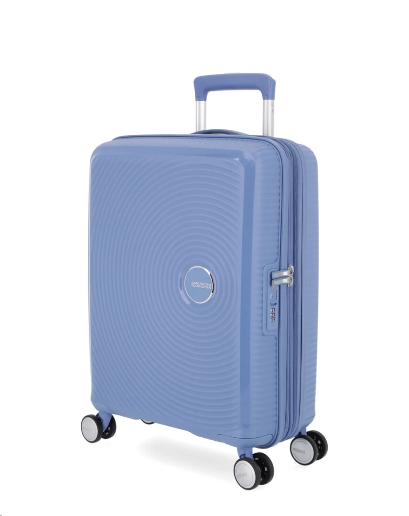 AMERICAN TOURISTER – Handgepäck - erweiterbarer Hartschalenkoffer 55cm SOUNDBOX