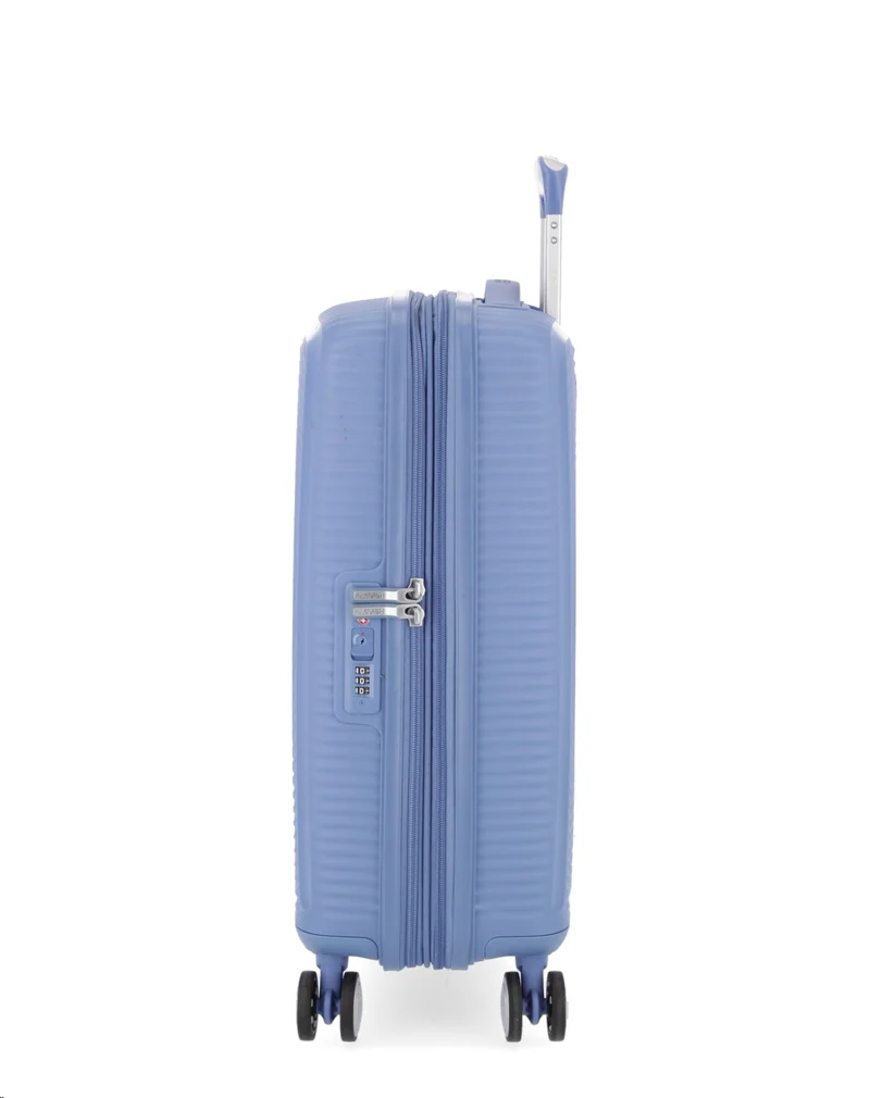 AMERICAN TOURISTER – Handgepäck - erweiterbarer Hartschalenkoffer 55cm SOUNDBOX