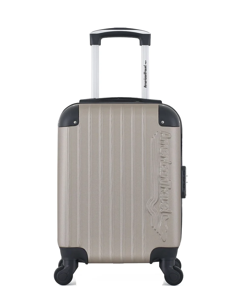 AMERICAN TRAVEL – 3er-Pack – Großer Koffer QUEENS, mittelgroßer Koffer QUEENS und Handgepäck XXS BUDAPEST
