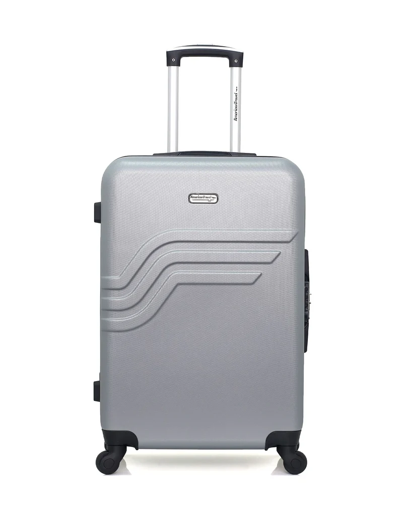 AMERICAN TRAVEL - 3er Set - Großer Koffer DC, mittelgroßer Koffer QUEENS und Handgepäck XXS MEMPHIS