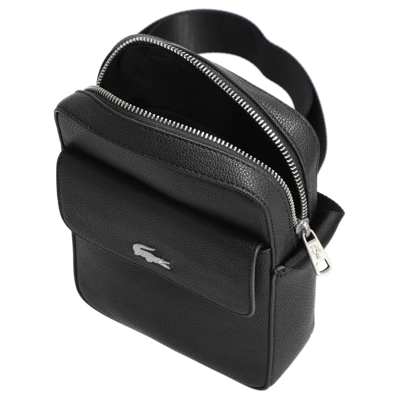 Lacoste Vertical Camera Bag - Umhängetasche 20 cm (noir)