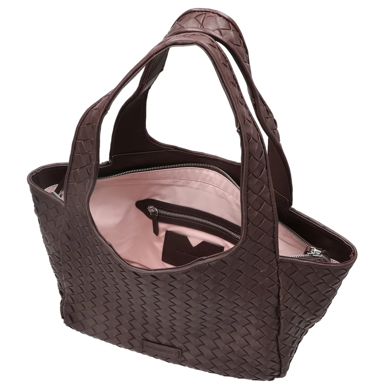 Les Visionnaires Grace Weave Silky - Shopper 52 cm (aubergine)