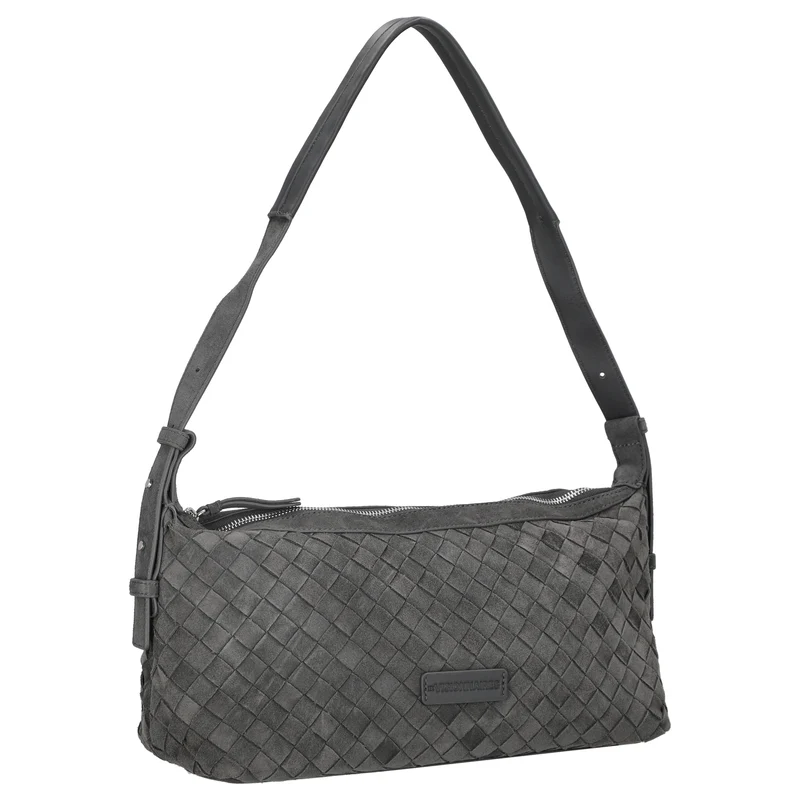 Les Visionnaires Marie Baguette Wave Cozy - Schultertasche 38,5 cm (asphalte)