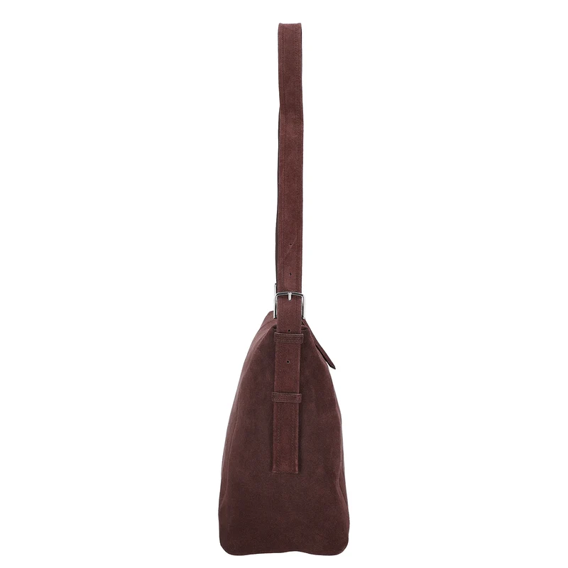 Les Visionnaires Marie Slouchy Buckle Cozy - Beuteltasche 36 cm (aubergine)