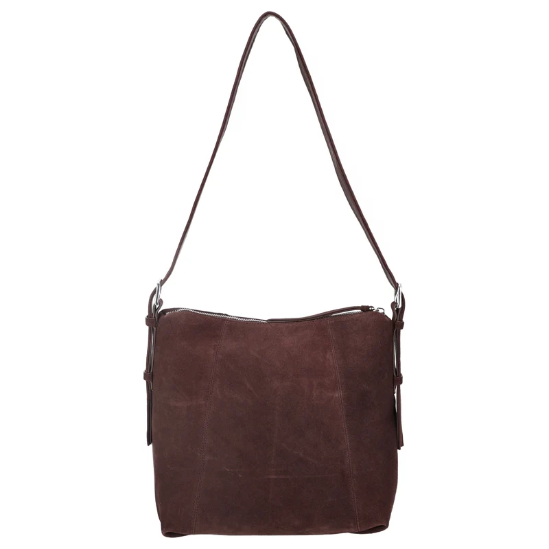 Les Visionnaires Marie Slouchy Buckle Cozy - Beuteltasche 36 cm (aubergine)