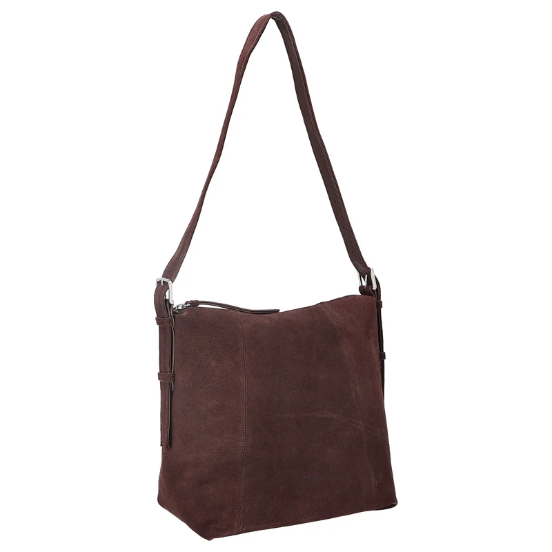 Les Visionnaires Marie Slouchy Buckle Cozy - Beuteltasche 36 cm (aubergine)
