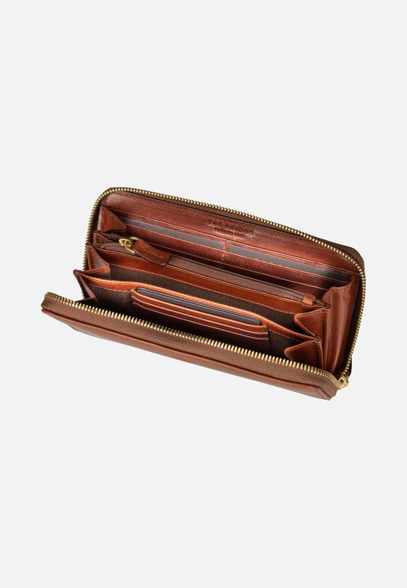 Story Donna Lady Wallet 7131 Marrone - Portemonnaie