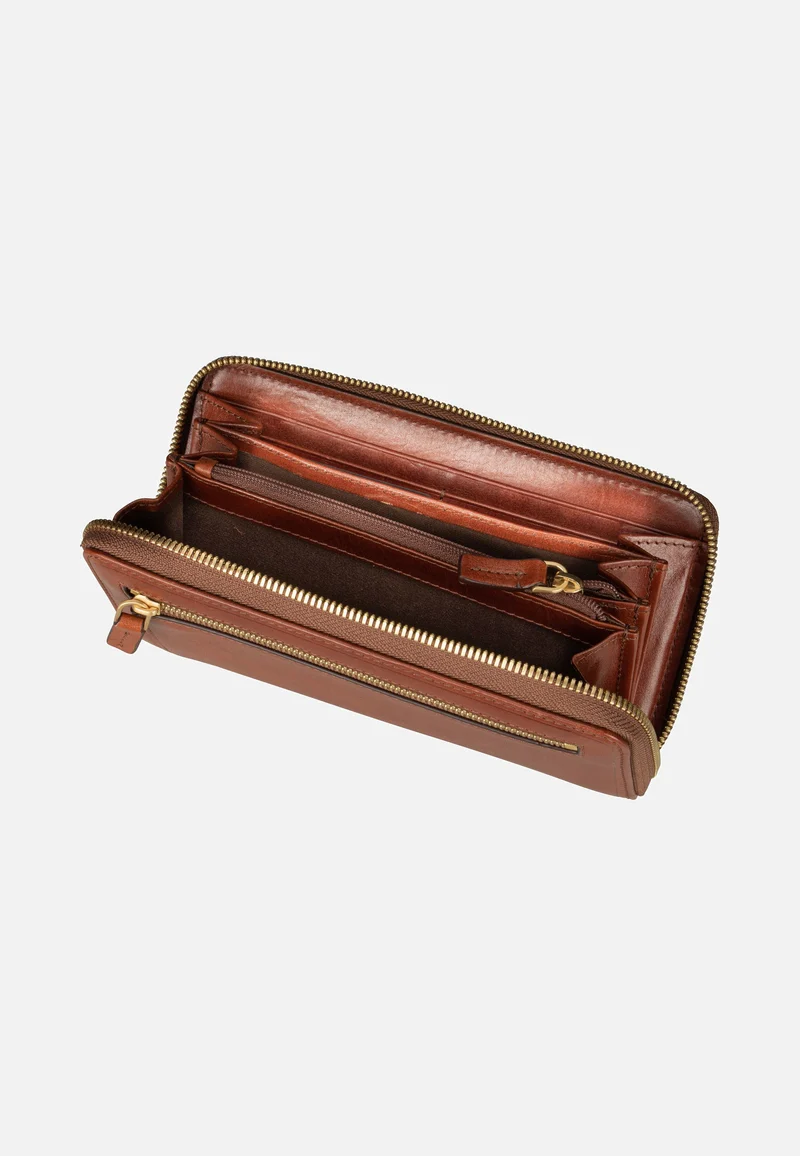 Story Donna Lady Wallet 7131 Marrone - Portemonnaie
