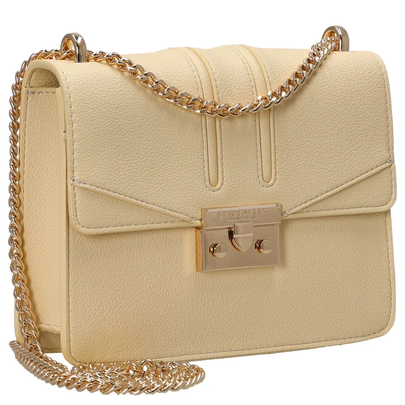 Seidenfelt Roros - Schultertasche 21 cm (butter-yellow)