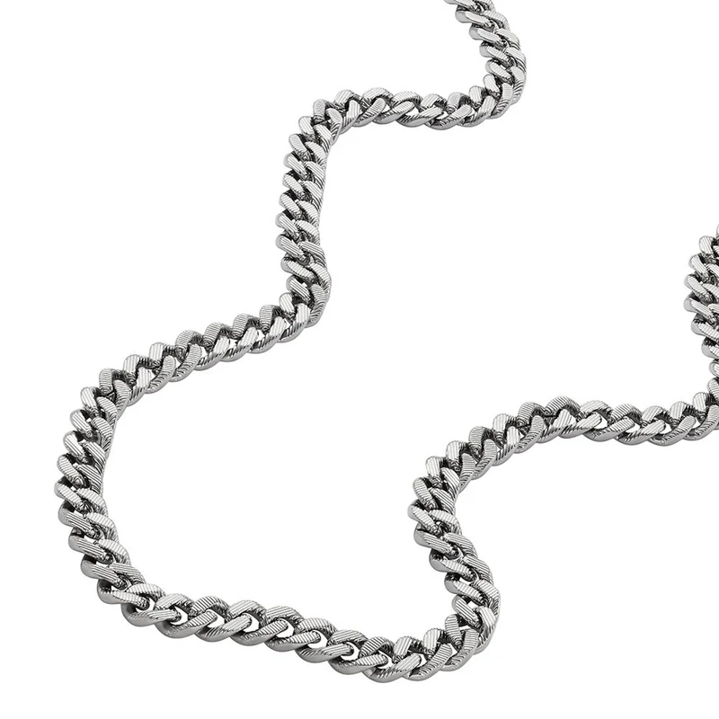 Fossil Harlow Silberfarbene Kette JF04696040