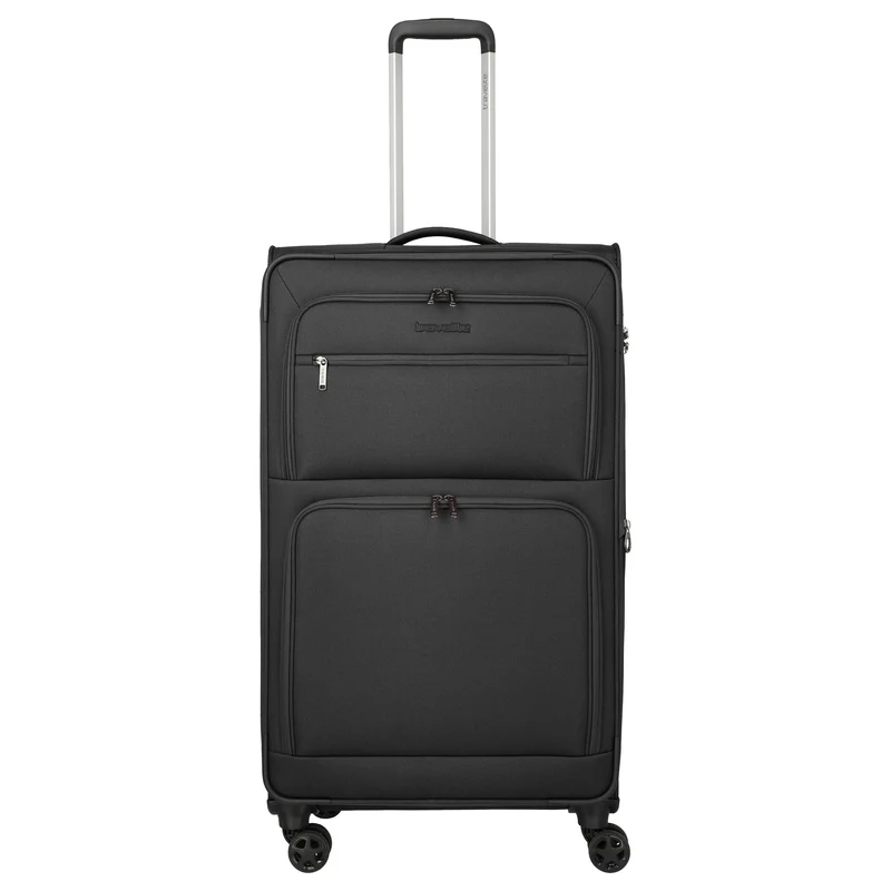 Travelite Cubis - 4-Rollen-Trolley 83 cm erw. (anthracite)
