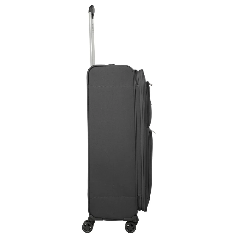 Travelite Cubis - 4-Rollen-Trolley 83 cm erw. (anthracite)