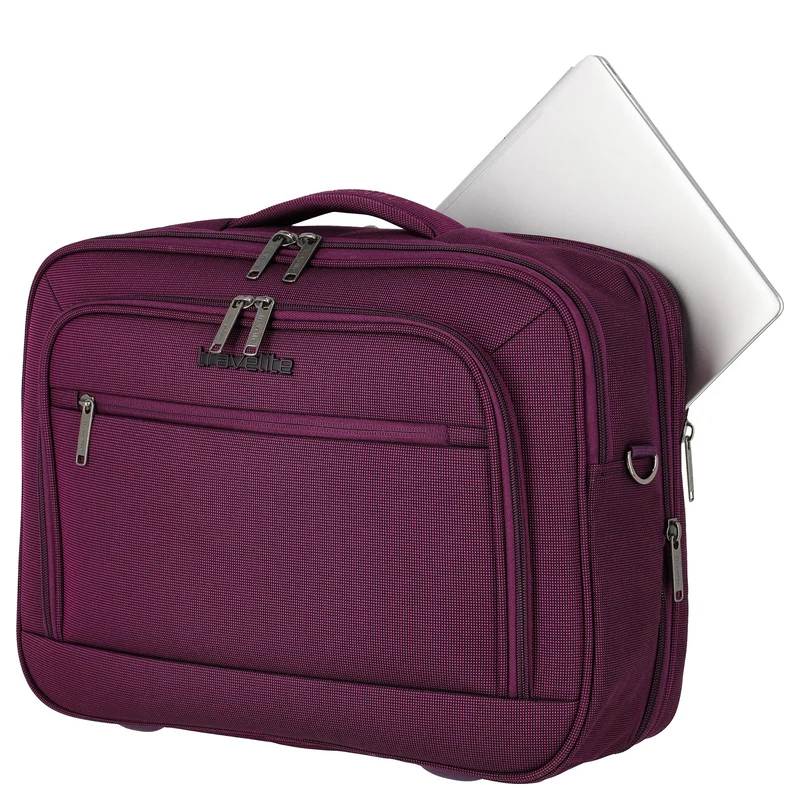 Travelite Cubis - Bordtasche 40 cm (berry)
