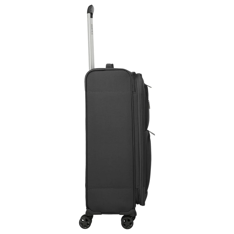 Travelite Cubis - 4-Rollen-Trolley 72 cm erw. (anthracite)