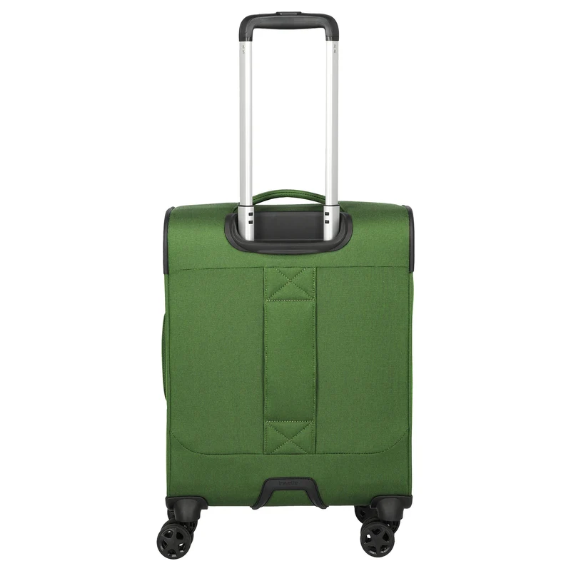 Travelite Cubis - 4-Rollen-Kabinentrolley 55 cm erw. (green)