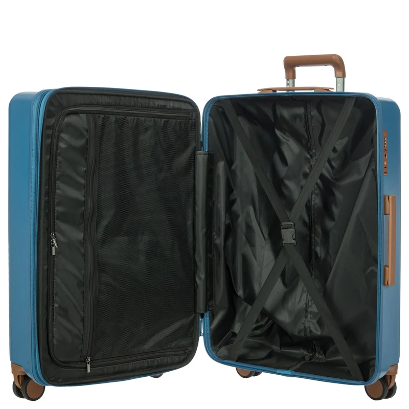 Brics Ferrara - 4-Rollen-Trolley M 67 cm erw. (denim)