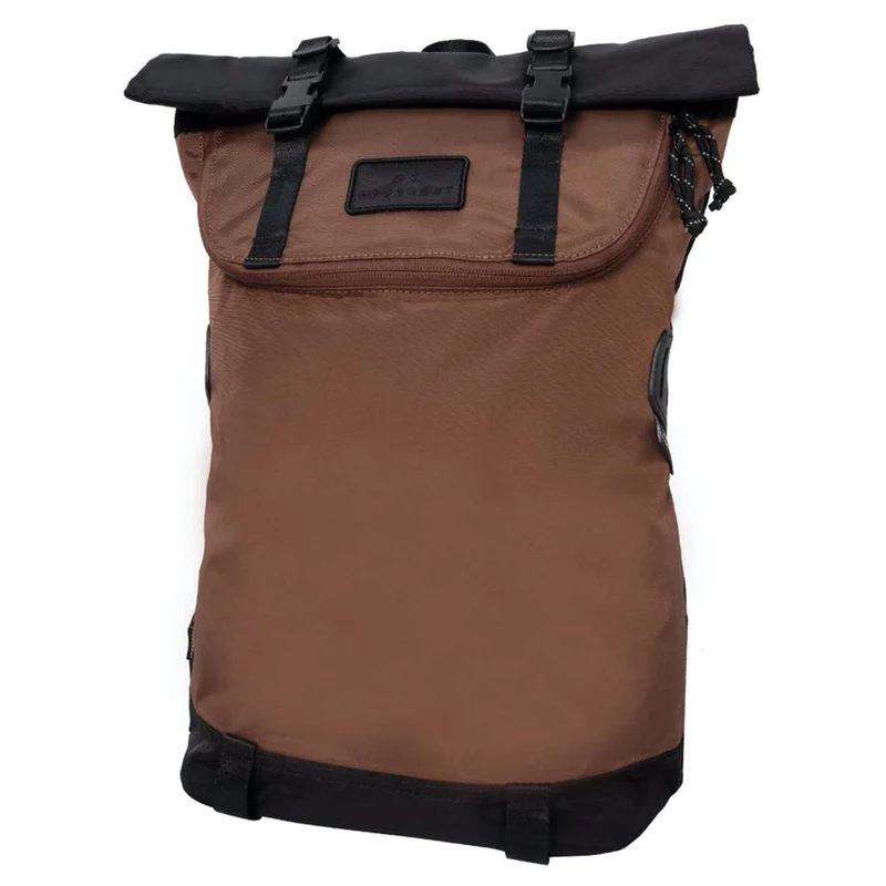 Doughnut Christopher Go Wild 18 - Rolltop Rucksack 45 cm (black x brown)