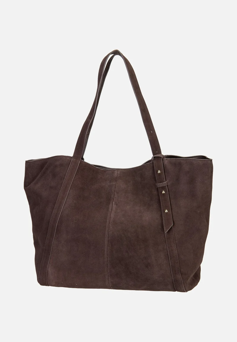 Pretty Wonder Suede Coffee - Shopper