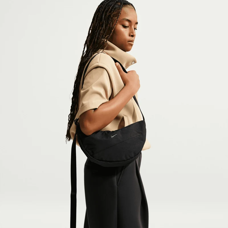 Nike Aura Crescent - Umhängetasche 30.5 cm (schwarz/gunmetal)