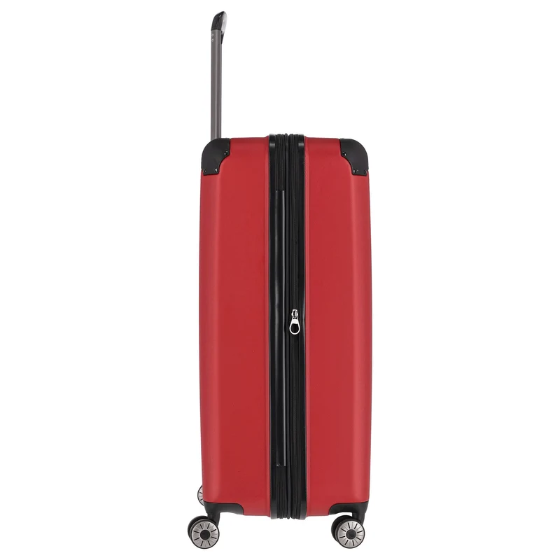 Travelite City - 4-Rollen-Trolley erw. L 77 cm (rot)