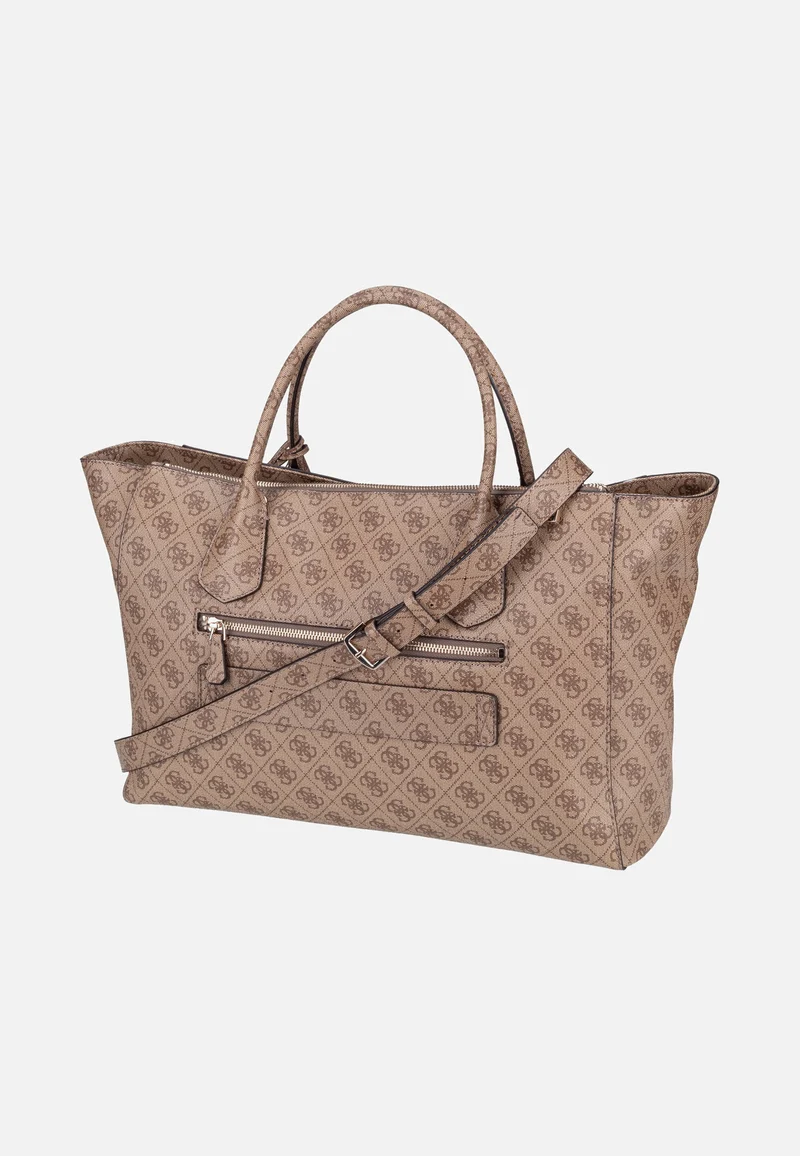 Marissa Logo Tech 82240 Latte Logo - Tote Bag