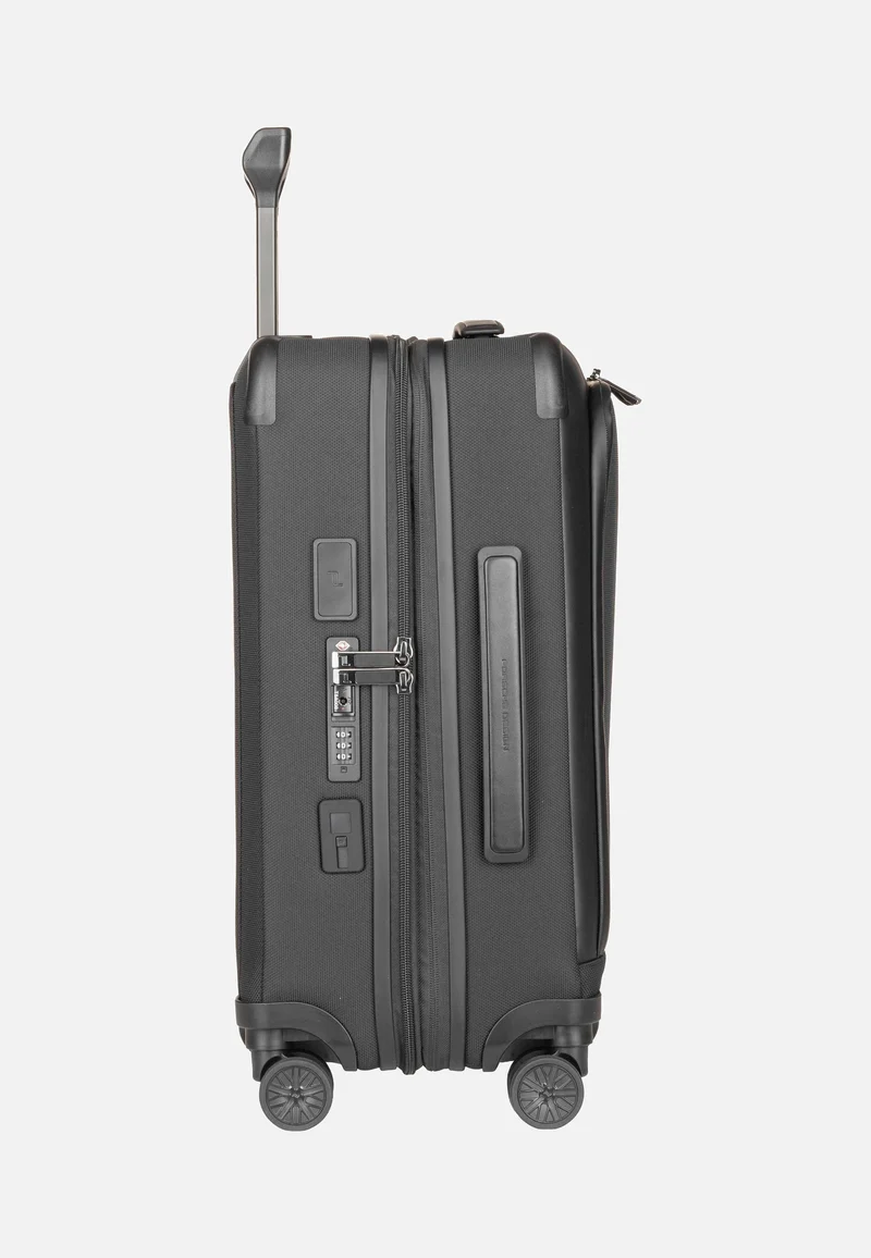 Roadster Nylon 4W Trolley S Exp Black - Koffer
