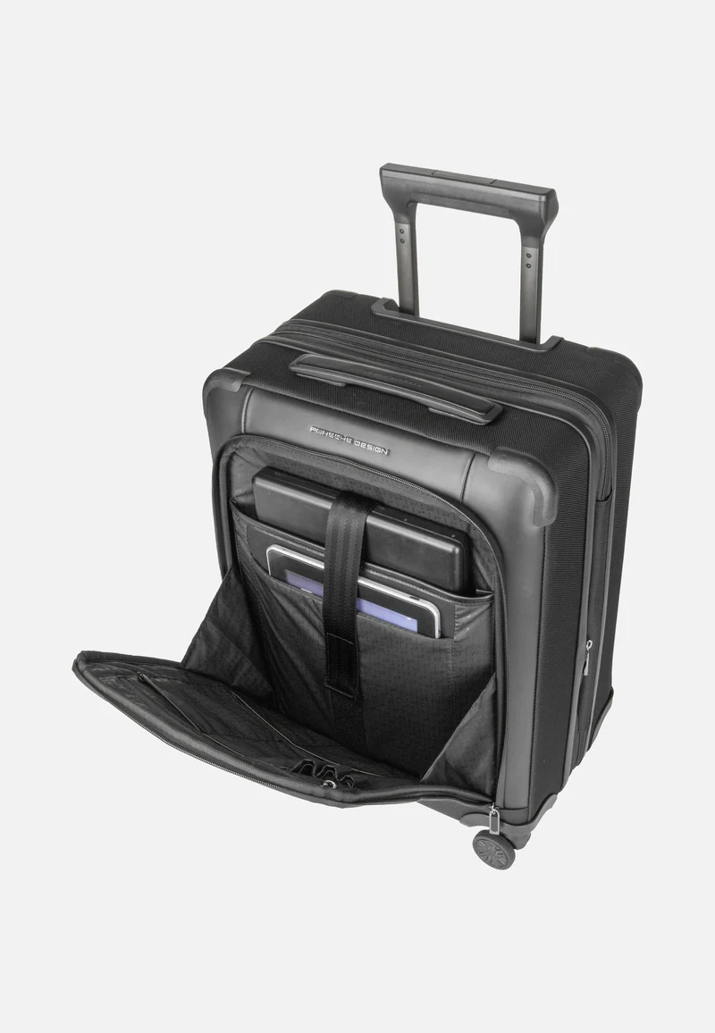 Roadster Nylon 4W Trolley S Exp Black - Koffer