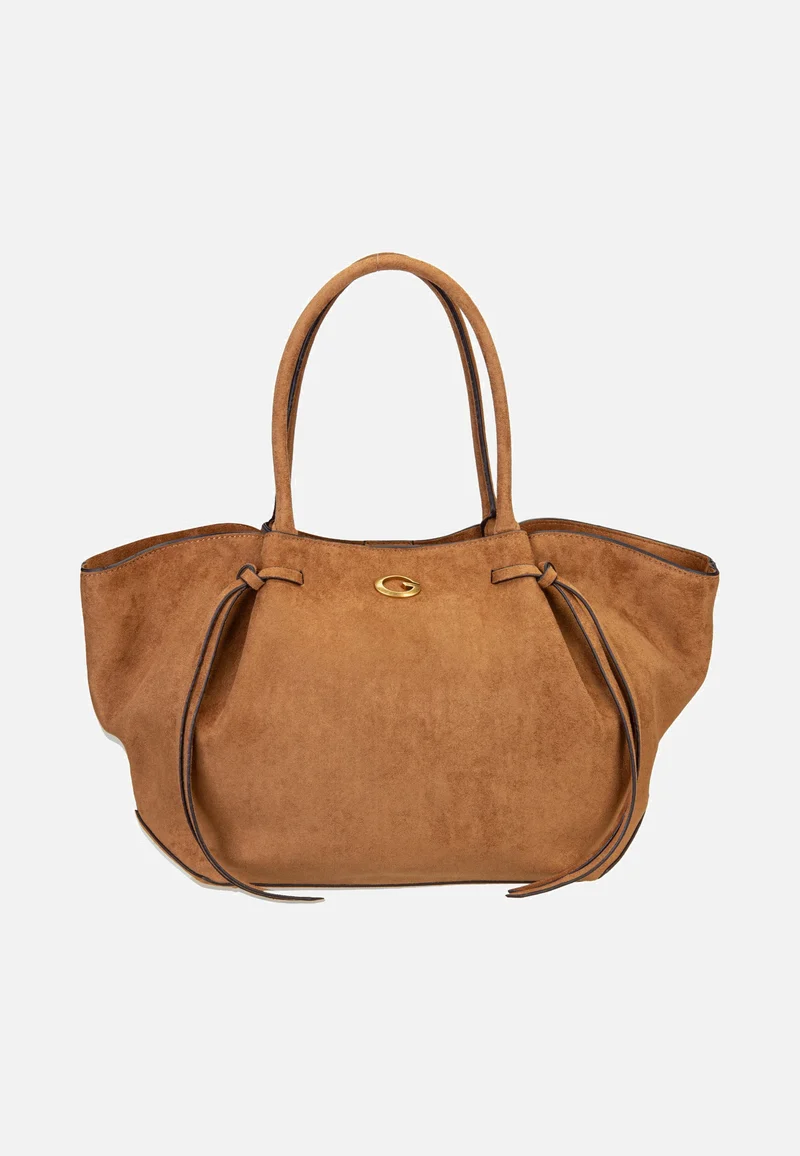 Allegra Girlfriend Suede 37230 Cognac - Tote Bag