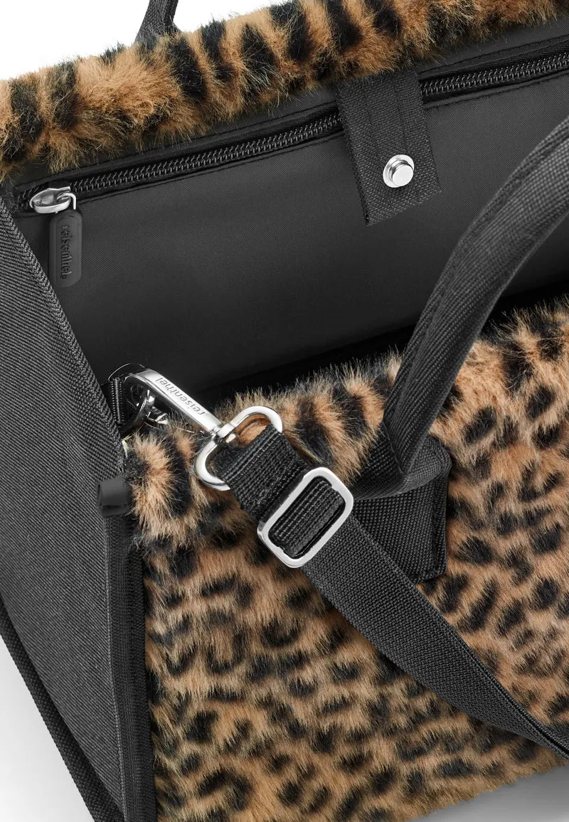 Daily Shopper XS Leo Fake Fur - Tote Bag