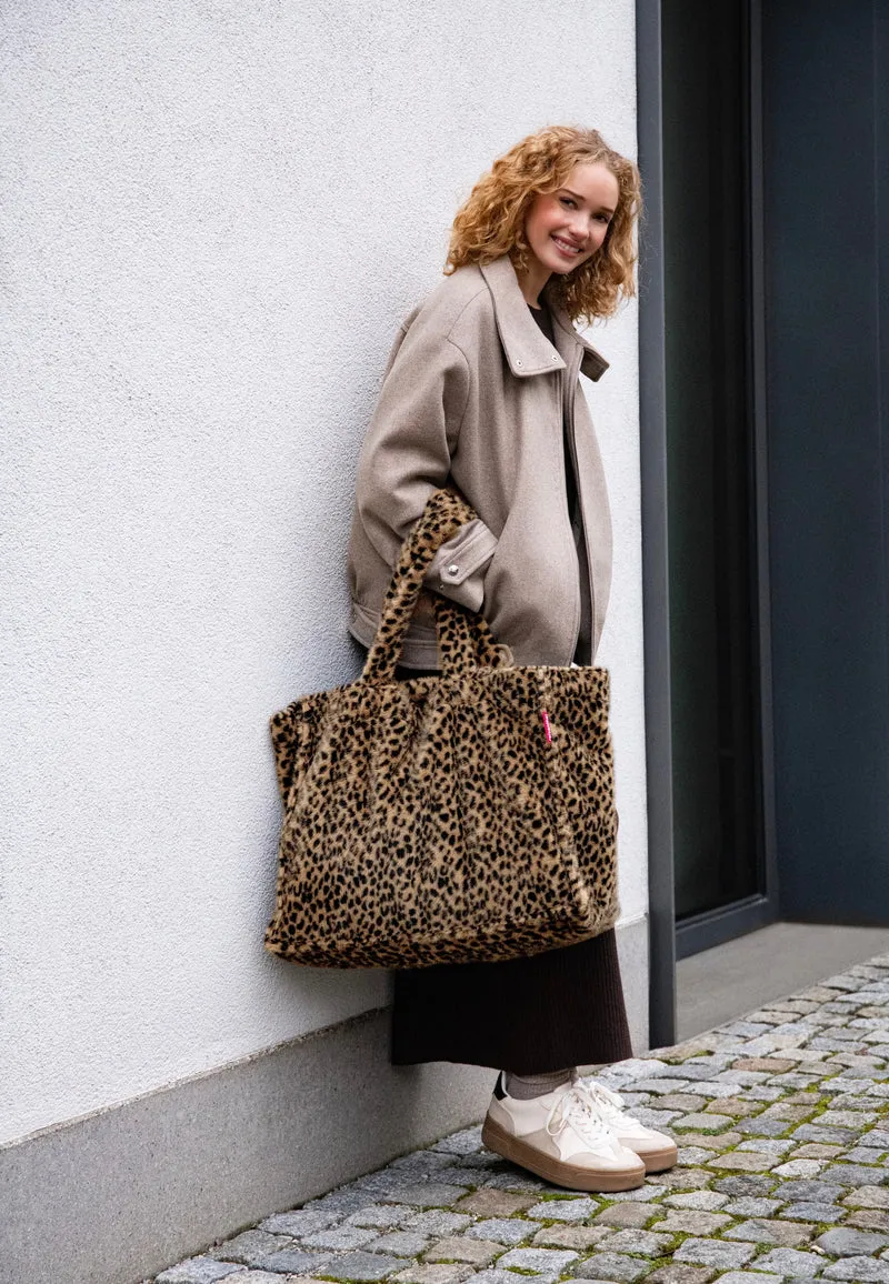 Softshopper Leo Fake Fur - Shopper