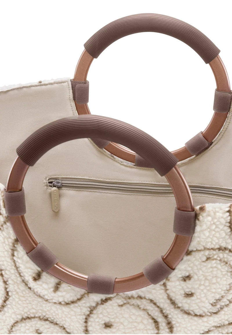Loopbag Hobo Smiley® Teddy Chocolate - Shopper