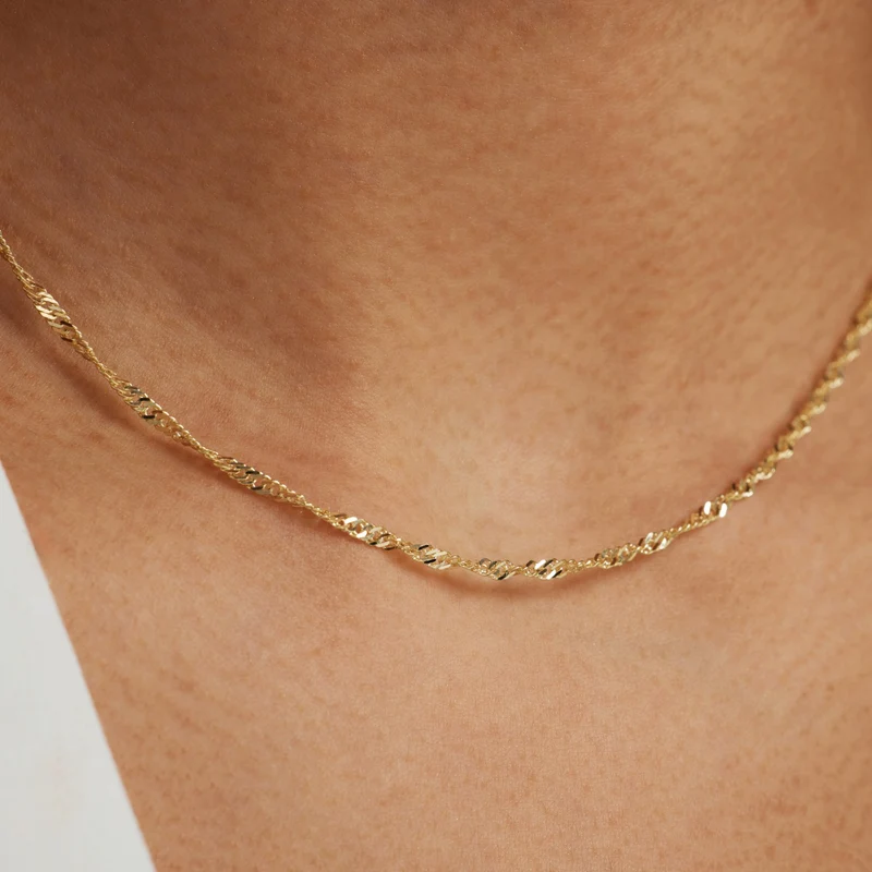 Isabel Bernard Rivoli Lilou 14 Karat | Gold Halskette IB340113