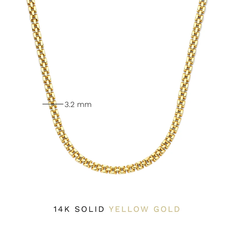 Isabel Bernard Aidee Rosine 14 Karat | Gold Kette Halskette IB340164