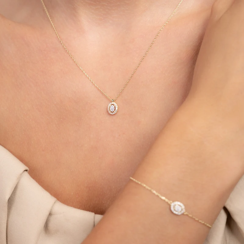 Isabel Bernard Le Marais Anne 14 Karat Gold Halskette IB340175
