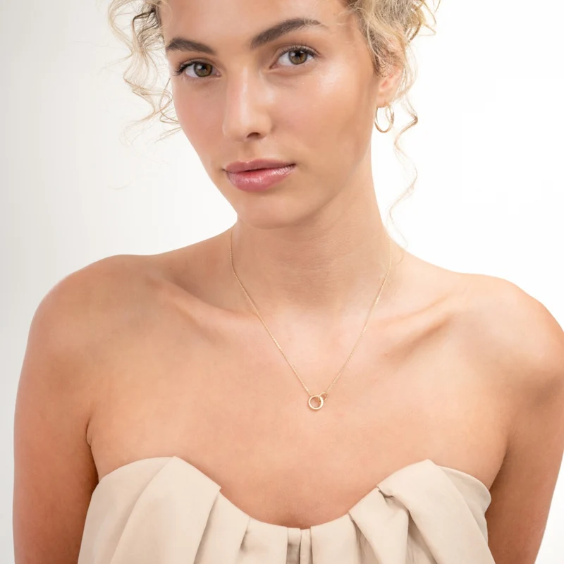 Isabel Bernard Le Marais Enlace 14 Karat Gold Halskette IB340177
