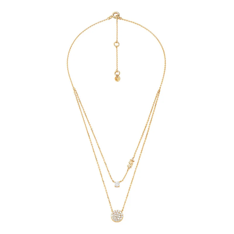 Michael Kors Premium 925 Sterling Silber Goldfarbene Kette MKC1591AN710