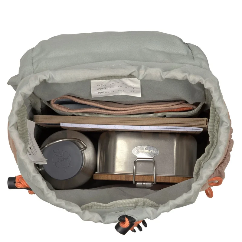 Lässig Big Outdoor Backpack 14 - Kinderrucksack 38 cm (nature hazelnut)