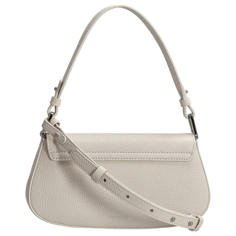 Coccinelle Myrtha Maxi Log - Schultertasche 24 cm (white)