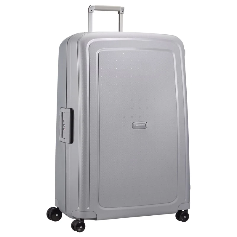 Samsonite S Cure Spinner - 4-Rollen-Trolley XL 81 cm (silver)