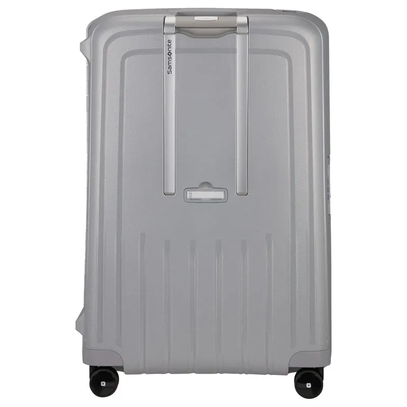 Samsonite S Cure Spinner - 4-Rollen-Trolley XL 81 cm (silver)