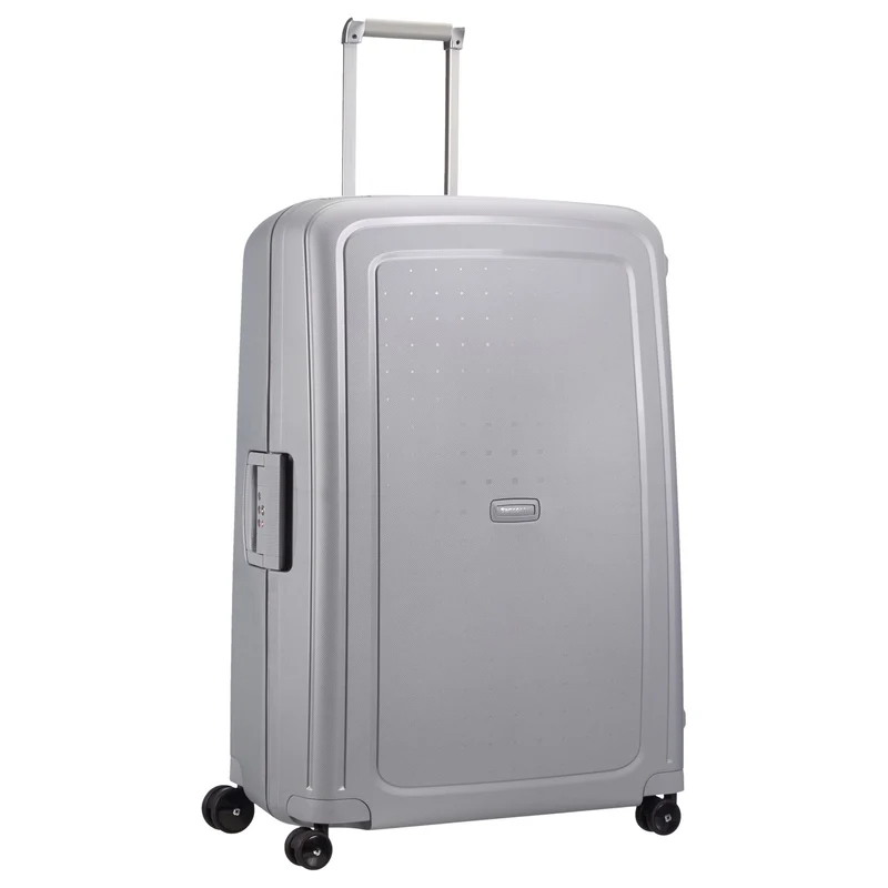 Samsonite S Cure Spinner - 4-Rollen-Trolley XL 81 cm (silver)