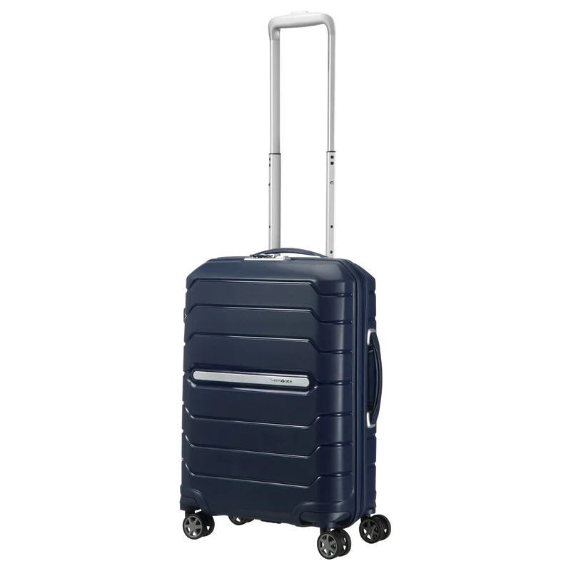 Samsonite Flux 4-Rollen-Kabinentrolley 55 cm erw. (navy blue)