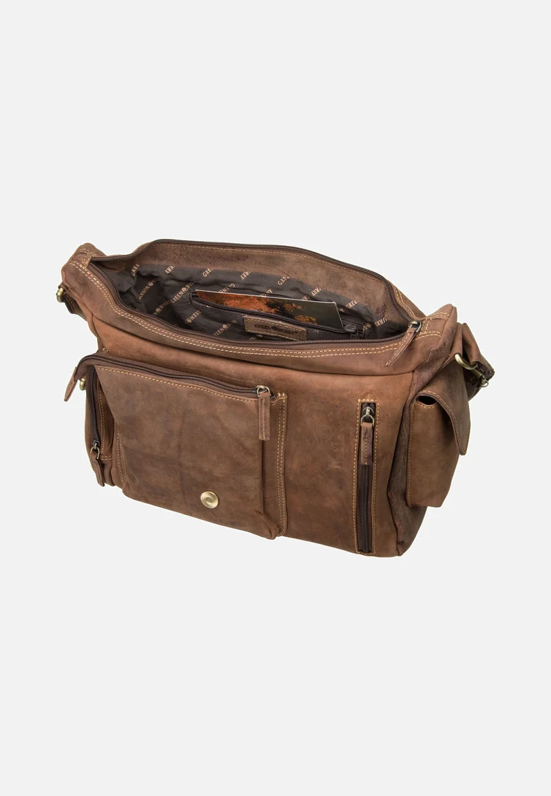Vintage New Hunting Bag II Sattelbraun - Crossbody Bag